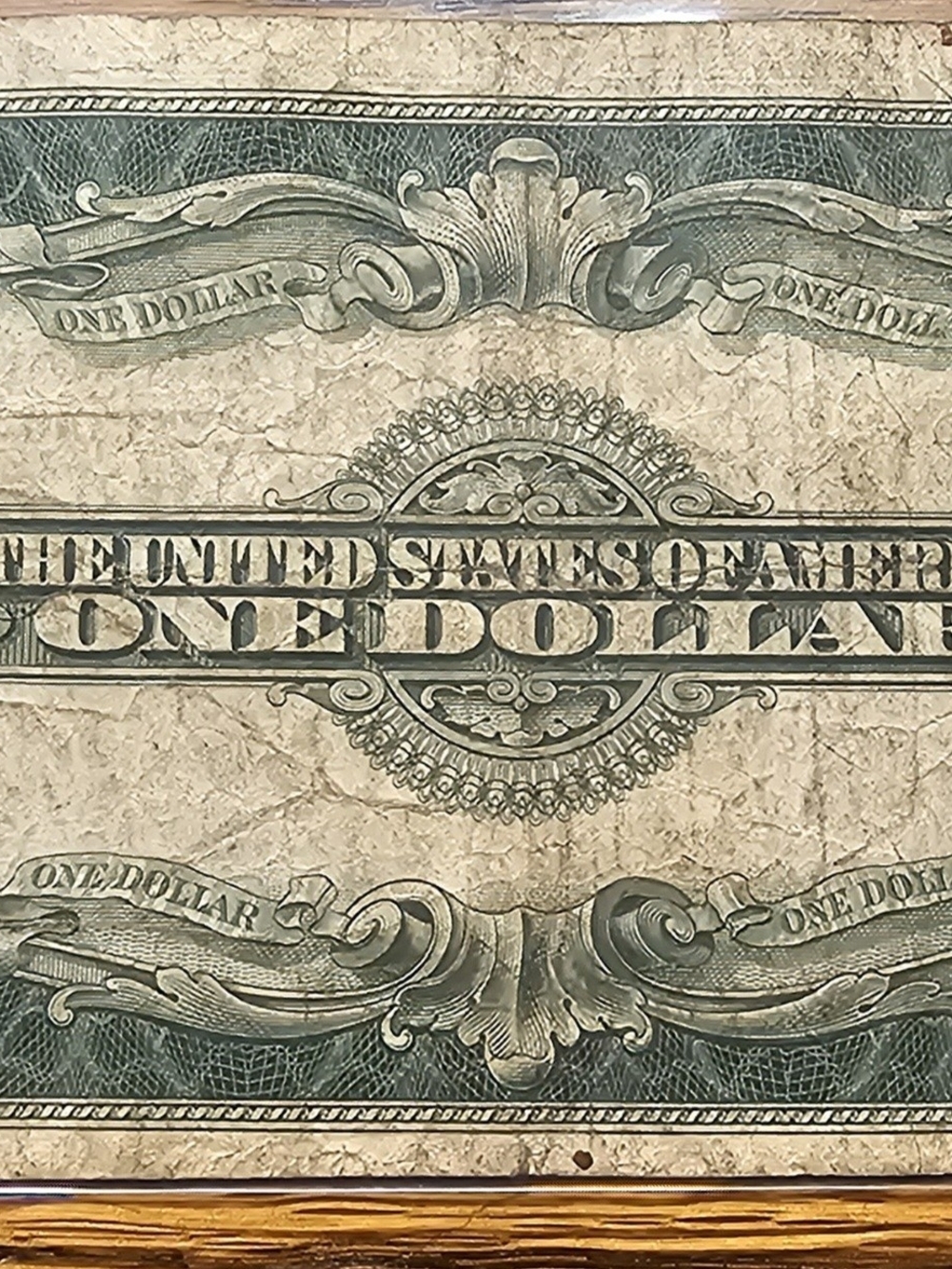 1923 Silver Certificate Banknote, Also Known As The Horse Blanket - Picture 2 of 8